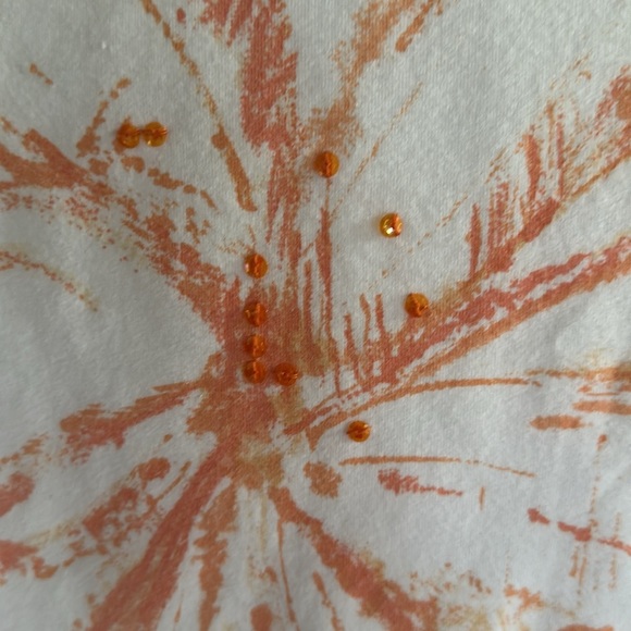 Weekend Choices short sleeved Tshirt. Large. Scoop necked.Sequinced front. - Picture 4 of 6